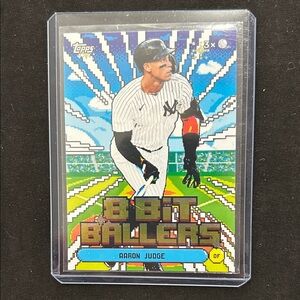 Topps Aaron Judge 8 Bit Ballers Baseball Card - New York Yankees